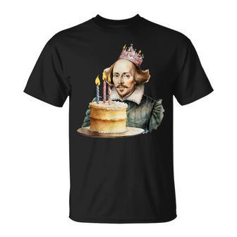 Adult Birthday Party Shakespeare Theme T-Shirt | Mazezy DE