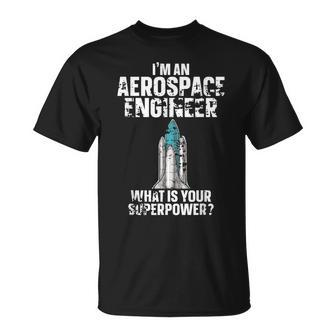Aerospace Engineer Rocket Scientist Space Aeronautical T-Shirt - Thegiftio UK