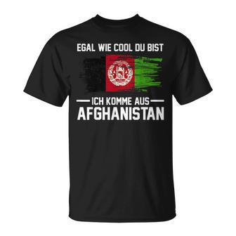 Afghan Afghan Flag Afghan Afghan T-Shirt - Seseable