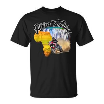 Africa Touring Twin Motorcycle Nature Off-Road Bike T-Shirt - Monsterry UK