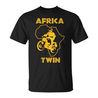 Africa Twin Motorcycle Touring Trail Riding T-Shirt - Monsterry DE