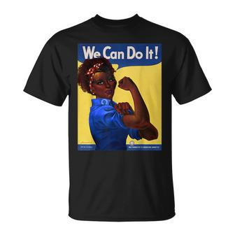 African American Rosie The Riveter Black History T-Shirt - Monsterry UK