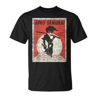 Afro Samurai Vintage Samurai T-Shirt - Thegiftio UK