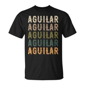 Aguilar Personalized Reunion Matching Family Name T-Shirt - Seseable
