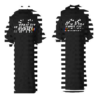 If You Ain't First You're Last Drag Racing Fathers Day T-Shirt | Mazezy