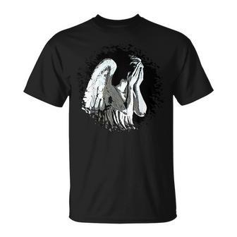 Alert Weeping Angel Don't Blink 1 Sci Fi Fan T-Shirt - Monsterry