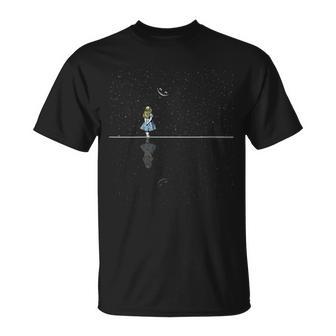 Alice In Wonderland Starry Night T-Shirt - Monsterry CA