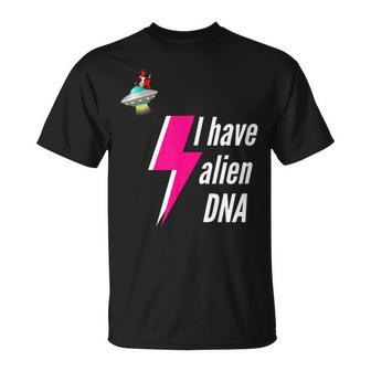 I Have Alien Dna Demon Ufo Sci-Fi Galaxy T-Shirt - Monsterry UK