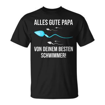 Alles Gute Papaon Dein Besten Schwimmer T-Shirt - Geschenkecke