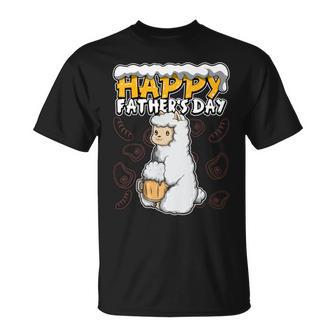 Alles Gute Zumatertag Ich Liebe Meinen Papa Lama T-Shirt - Geschenkecke