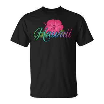 Aloha Hawaii From The Island Feel The Aloha Flower Spirit T-Shirt - Monsterry