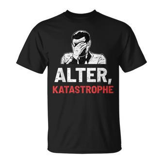 “Alter Katastrophe” Vintage Retro T-Shirt - Seseable