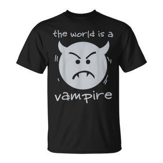 Alternative Die Welt Ist Ein Vampire Pumpkins 90S Grunge Rock T-Shirt - Seseable