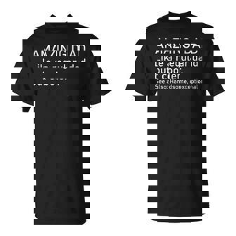 Amazing Dad Like A Regular Dad But Cooler Father's Day T-Shirt - Thegiftio UK