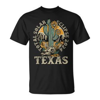 America Totality 40824 Total Solar Eclipse 2024 Texas Usa T-Shirt - Seseable
