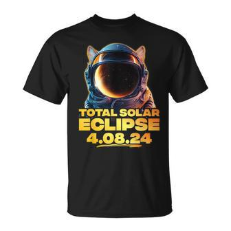 America Totality 40824 Total Solar Eclipse Cat 2024 T-Shirt | Seseable CA