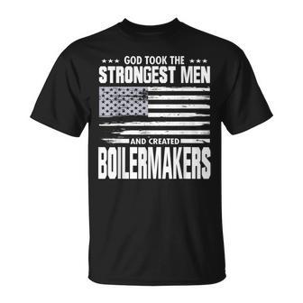 American Boilermaker Union Worker Proud God Loving T-Shirt - Monsterry