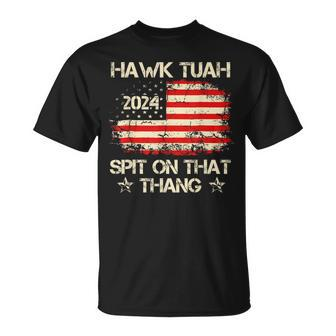 American Flag Hawk Tush 24 Spit On That Thing 4Th July T-Shirt - Monsterry UK