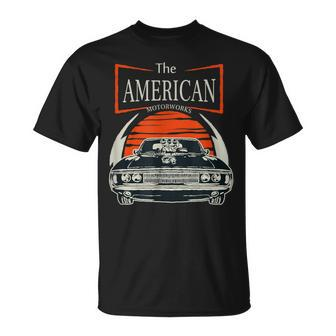 American Motorworks Muscle Car Racing Sports T-Shirt - Monsterry DE