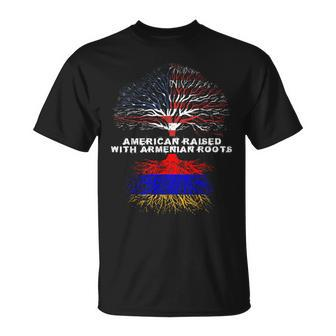 American Raised With Armenian Roots Armenia T-Shirt - Monsterry AU