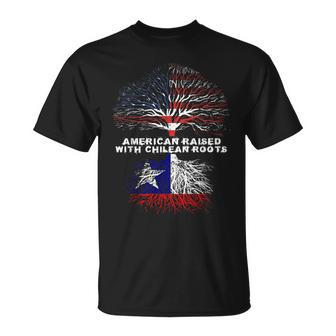 American Raised With Chilean Roots Chile T-Shirt - Monsterry UK