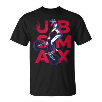 American Usa Bmx Racing Extreme Sports Riding Cool Bike Ride T-Shirt - Monsterry CA