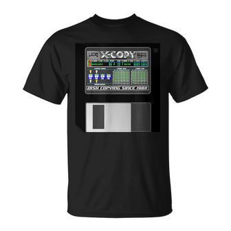 Amiga X-Copy Disk CopyingCopying Data Disk T-Shirt - Seseable