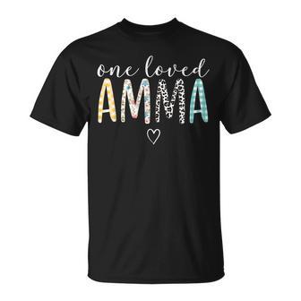 Amma One Loved Amma Mother's Day T-Shirt - Monsterry DE