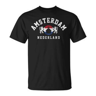 Amsterdam Nederland Netherlands Holland Dutch Souvenir T-Shirt - Monsterry CA