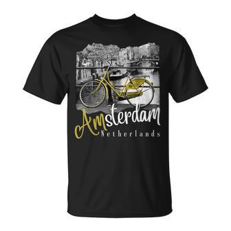 Amsterdamintage Países BajosHolanda Amsterdam Camiseta unisex - Regaloses
