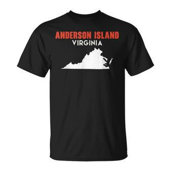 Anderson Island Washington Usa State America Travel Washingt T-Shirt - Monsterry