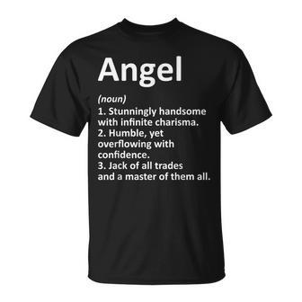 Angel Definition Personalized Name Birthday Idea T-Shirt - Monsterry AU