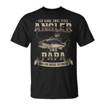 Angel Ich Habe Zwei Titel Papa S T-Shirt - Geschenkecke