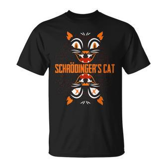 Animal Cat Lover Quantum Physicist Schrodingers Cat T-Shirt - Thegiftio UK