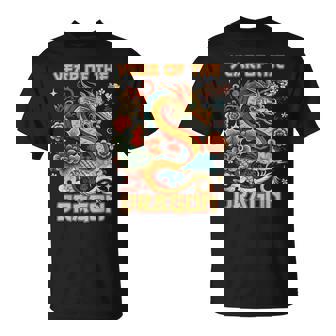 Année Du Dragon 2024 Dragon Traditionnel Nouvel An Chinois T-Shirt - Cadeauxyz