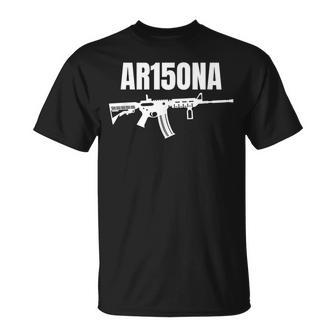 Ar15ona Arizona 2Nd Amendment Ar 15 For Gun Owners T-Shirt - Monsterry CA