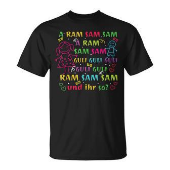 Aramsamsam Kita Kindergarten Educator A Ram Sam T-Shirt - Seseable