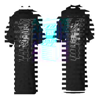 Arcade Gaming Gamer Rétro Arcade T-Shirt - Cadeauxyz