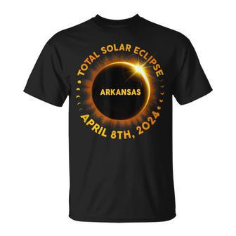 Arkansas Total Solar Eclipse 2024 Totality April 8Th 2024 T-Shirt - Monsterry CA