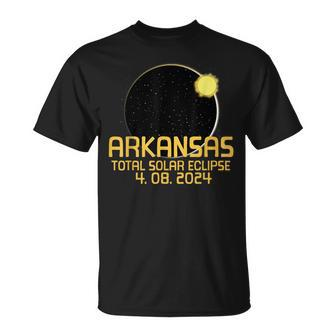 Arkansas Totality Total Solar Eclipse April 8 2024 T-Shirt | Mazezy DE
