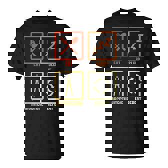 Arquitecto Horario Diario Técnico Arquitecto Camiseta unisex - Regaloses