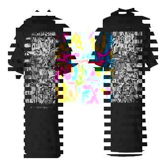 Artista De Graffiti En Estilo Urbano Graffiti De Arte Camiseta unisex - Regaloses