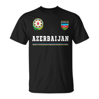 Aserbaijan Sports Football Flag Football Te- T-Shirt - Geschenkecke