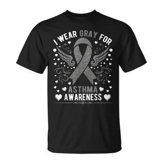 Asthma Awareness Family Support Group Apparel Matching T-Shirt - Thegiftio UK