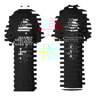 Asturiana Bandera Americana Reunión Asturias Camiseta unisex - Regaloses