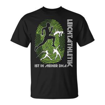 Athletics Ist In Meiner Dna Laufen Athleten T-Shirt - Seseable