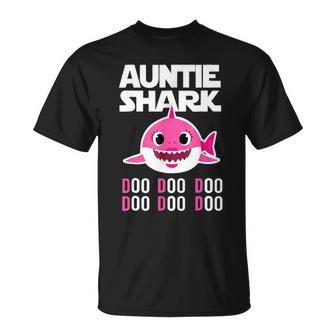 Auntie Shark Doo T-Shirt - Thegiftio