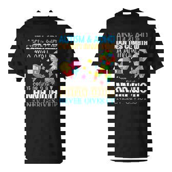 Autism Adhd Doesnt Come With Manual It Come With A Nana T-Shirt - Thegiftio