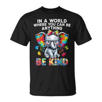 Autism Awareness Elephant Puzzle Autism T-Shirt - Monsterry DE
