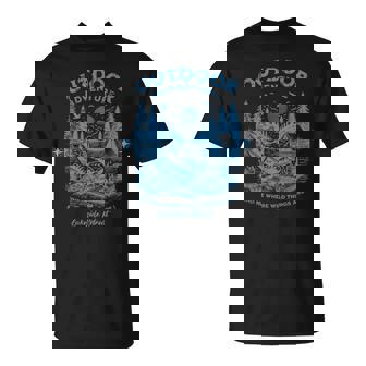 Aventura Al Aire Libreintage Gato De Camping Camiseta unisex - Regaloses